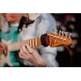 thumbnail image 2 of Fundas para silenciar trastes y amortiguador de cuerdas para guitarra, diseño de caimán, tamaño pequeño, color negro, 2 of 2