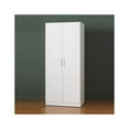 thumbnail image 3 of Klair Living Mia Tall Shoe Cabinet with Six Shelves in White, 3 of 6