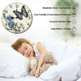 thumbnail image 3 of ZXCXRQFa Clock Rustic Daisy Butterflies Wall Clock Vintage Battery Operated Silent Non Ticking Round Wooden Wall Clocks Decorative for Kitchen Living Room Bedroom Office Garden Outdoor 10 Inch, 3 of 7
