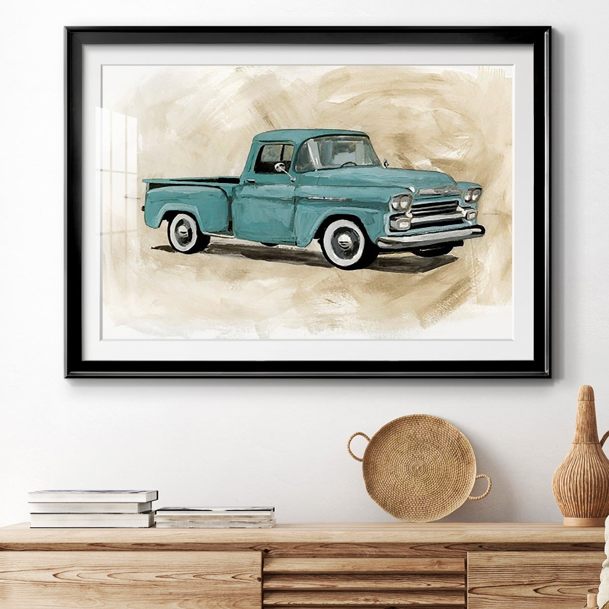 Pickup III Premium Framed Print - Ready to Hang