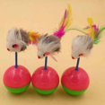 thumbnail image 4 of Pet Dog Cat Toys Cat Funny Supplies Mouse Tumbler Toy Plush With Balls Cat Toys, 4 of 5