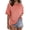 Caramel, variant on MOSHU Oversized T Shirts for Women Short Sleeve Vintage Print Cotton Tees Washed Shirts Casual Baggy Womens Tops
