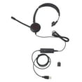 thumbnail image 2 of Auriculares Telefónicos, El Enchufe y El Reproducción de los Auriculares al Cliente de Micrófono Mudo Admiten Un Puerto de 3.5 mm Para Tabletas para Computadoras Portátiles, 2 of 7