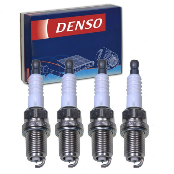 4 pc DENSO Iridium Long Life Spark Plugs compatible with Subaru Forester 2.5L H4 2005-2010