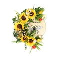 thumbnail image 2 of Fiudx Liquidación de ahorros de verano Decoraciones para puertas del Festival de las abejas de la miel Decoraciones de girasoles y abejas para el Festival de las abejas de la miel Placas de madera Co, 2 of 7