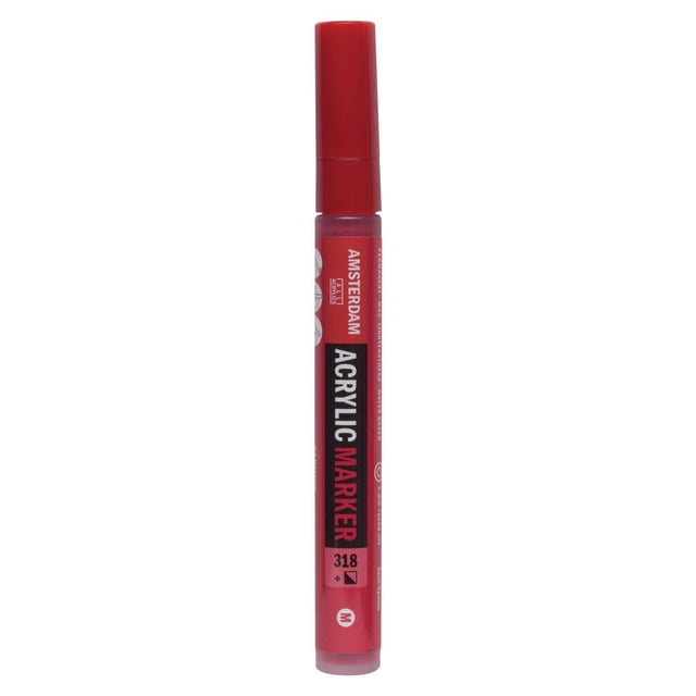 Marcador Acrílico 3-4Mm Amsterdam Royal Talens rojo