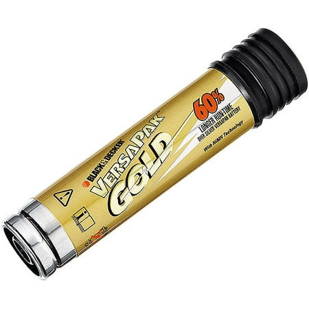 Black and Decker Gold VersaPak Battery, VP110 - Walmart.com