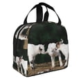 thumbnail image 2 of Kuqiui Cute Goat Baby Print Lunch Bag Lunch Box for Women & Men,Large Capacity Insulated Lunch Bag for Adult,Leakproof Reusable Lunch Tote Bags for Work/Office/Travel/Picnic, 2 of 8