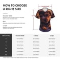 thumbnail image 4 of Honeii Puppy Lying On A Cloud Print Women's Classic V-Neck T-Shirt,Womens Fashion Tops,Stylish Everyday Top for Women, Casual Summer Spring Outfits Clothes-3X-Large, 4 of 5