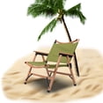 thumbnail image 4 of Green Outdoor Folding Chair Beech Wood Picnic Camping Portable kermit Chair, 4 of 8
