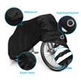 thumbnail image 5 of Cubierta impermeable para bicicleta, 210T, garaje con orificios para cerradura, cubierta protectora para bicicleta, protección impermeable a prueba de polvo, 200x70x110, 5 of 5