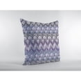 thumbnail image 2 of Hatches Throw Pillow with Removable Cover in Muted Purple and Gray 18x18, 2 of 5