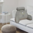 thumbnail image 6 of Oriental Style Reading Pillow Back Cushion with Armrests U‑Shaped Lumbar Support Pillow for Bed Sofa Office Chair Floor Sitting Gaming Working, 6 of 7