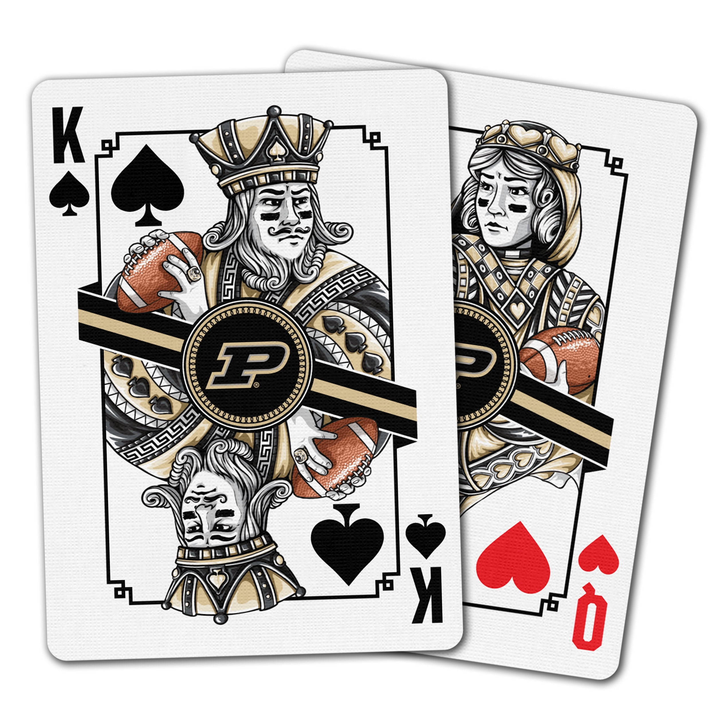 YouTheFan NCAA Purdue Boilermakers Classic Series Playing Cards