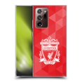 thumbnail image 1 of Head Case Designs Officially Licensed Liverpool Football Club Crest 1 Red Geometric 2 Soft Gel Case Compatible with Samsung Galaxy Note20 Ultra / 5G, 1 of 7