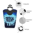 thumbnail image 4 of Lsque Halloween Trick Or Treat Laundry Basket, Laundry Hamper, Dirty Clothes Hamper for Laundry, Collapsible, Waterproof Laundry Baskets with Aluminum Handles for Laundry, Dorm, Family, 4 of 6