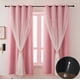 thumbnail image 1 of Cortina Estrellas Blackout 132 cm x 160 cm 1 Unidad Modelo Rosa, 1 of 4