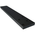 thumbnail image 5 of Ekena Millwork 2 1/2"W x 14"D Hidden Floating Steel Heavy Duty Bracket, Powder Coated Black, 5 of 10