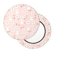 thumbnail image 2 of Gukieu Flower Rabbit Print Round Chair Cover, Dust-proof and Non-slip Bar Chair Protective Cover, Suitable for Bars, Restaurants, Offices-12 inch, 2 of 7