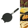 thumbnail image 6 of Non Stick Egg Roll Maker Aluminum Crepe and Waffle Press for Home Baking Breakfast Dessert Cooking Tool, 6 of 6