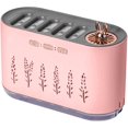 thumbnail image 1 of Small Humidifiers for Bedroom, Cool Mist Desktop Humidifier with 7 Colors Light, Quiet Air Purifier with Aromatherapy Function for Room Car, 1 of 8