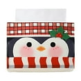 thumbnail image 2 of Christmas Tissue Box Cover | Non-Woven Fabric Decorative Case | Multicolor Cartoon Print | Soft Washable Waterproof | Holiday Decor for Home Office Car Kitchen, 2 of 6