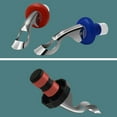 thumbnail image 6 of Hariumiu Wine Cork Wine Bottle Stopper Leak-proof Push-type Design Silicone Wine Sealer for Home Kitchen, 6 of 12