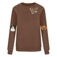 thumbnail image 3 of Wensltd Women Halloween Sweatshirt No Hood Shirt Graphic Pullover Fall Long Sleeve Tops, 3 of 3
