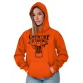 thumbnail image 3 of Country Strong Buck Unisex Plus Fleece Graphic Hoodie Brisco Brands 2X, 3 of 5