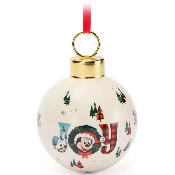 Disney 2025 Holiday Santa Mickey Mouse ''Joy'' Ornament