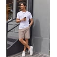 thumbnail image 5 of COOFANDY Men' Casual Shorts 9" Lightweight 4 Pockets Stretch Quick-Dry Summer Shorts for Golf Hiking, 5 of 6