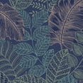 thumbnail image 3 of Superfresco Easy Scattered Leaves Blue and Copper Wallpaper, 3 of 3
