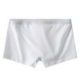 thumbnail image 4 of Zynviq Separate Pouch Men's Underwear White Cotton Knit Breathable Soft Boxer Briefs Men's Briefs,M, 4 of 4