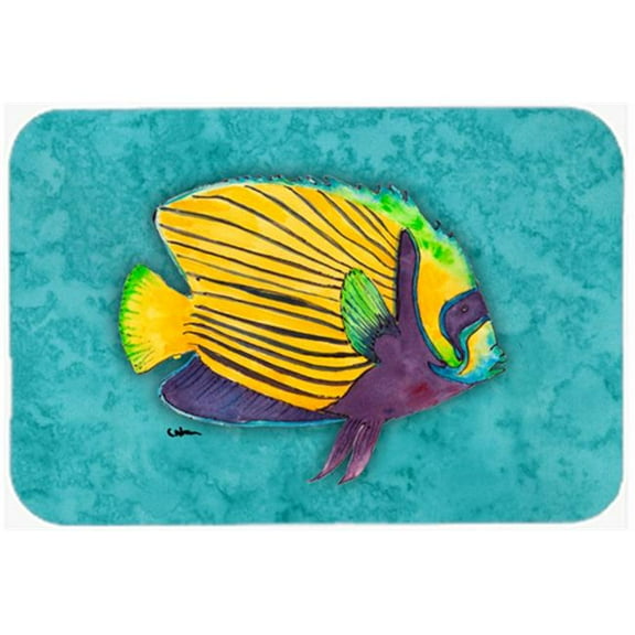 Fish Tropical Glass Cutting Board, Large