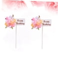 thumbnail image 4 of BRIGHTFUFU 6Ud Para Pastel Con Flores Multicolor Para Fiesta De Cumpleaños, 4 of 8