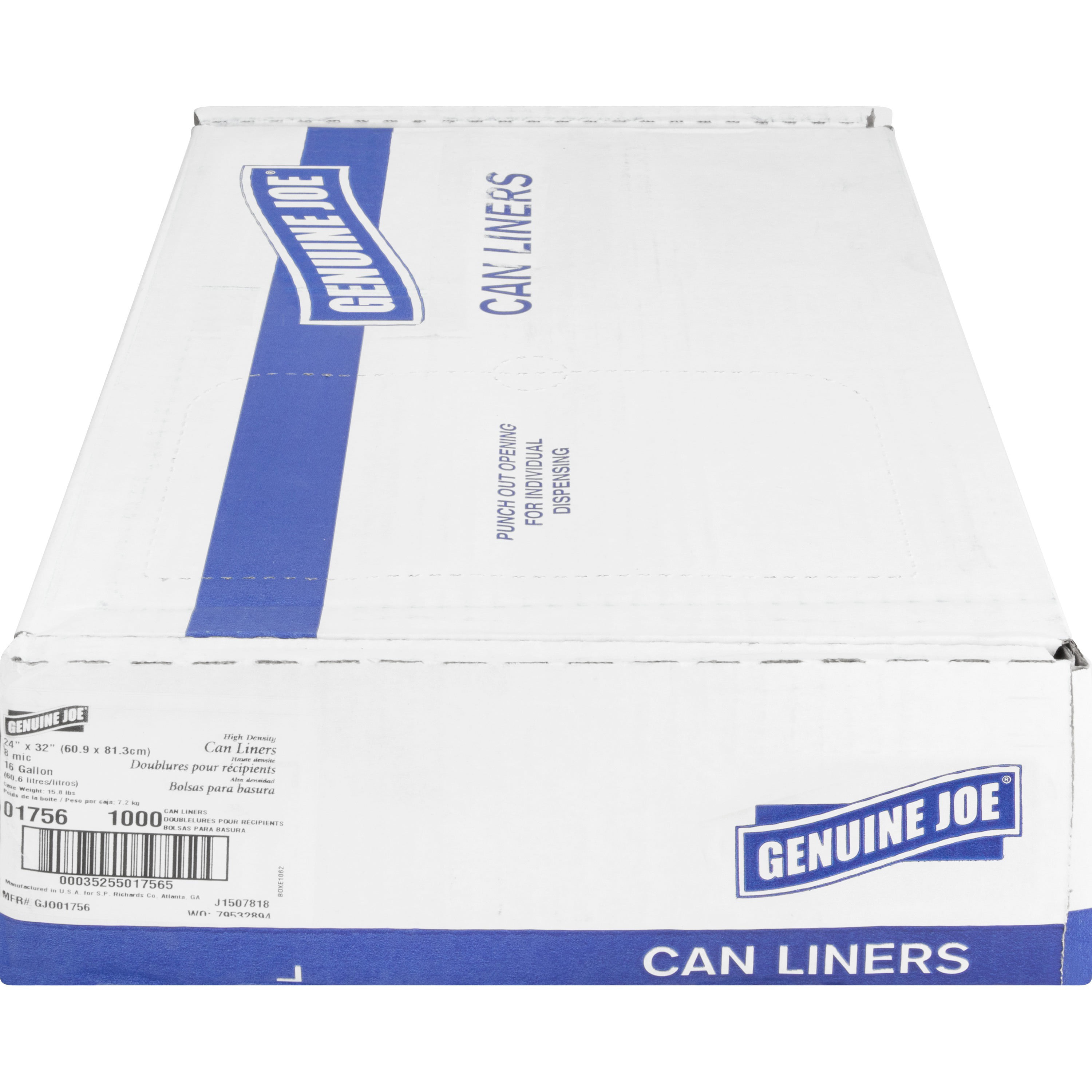 01756 Genuine Joe High-density Can Liner