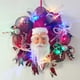 thumbnail image 2 of De Navidad De Papá Noel Para La Puerta Delantera Guirnalda De Lino Navidad Vacaciones Colgando Lugar Decoración Accesorios matsuzay HA039157-00, 2 of 6