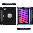 thumbnail image 3 of Allytech iPad mini 6 Case Cover, iPad Mini 6 Case for Kids Girls, Heavy Duty Protection Hybrid Rugged Shockproof Kickstand Drop-Absorbing Case Cover for Apple iPad mini 6th Gen 2021 8.3-inch, 3 of 6