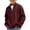 d8-fk0902 Wine, variant on Baggy Shirts for Teens Boys 1/4 Zip Pullover Sweatshirt Waffle Knit Raglan Sleeve Hoodies 3-14T