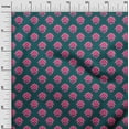 thumbnail image 2 of oneOone Cotton Flex Fabric Floral Block Print Fabric BTY 40 Inch Wide, 2 of 4