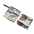 thumbnail image 2 of Manta de picnic impermeable de PVC, manta de playa portátil extragrande para exteriores, para viajes en la playa, Camping, senderismo, Picnic de 57x59 pulgadas, 2 of 8
