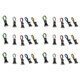 thumbnail image 2 of 30 Pieces Towel Clips Not Easy to Deform Durable Thicken Hanging Kitchen Clips Smooth Rustproof Towel Loops Anti Slip Hook Clamp, 2 of 5