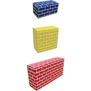 Edushape Corrugated Blocks, 52-Piece