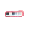 thumbnail image 1 of Melódica VITALE rosa 32 TECLAS QM32A-1PK con FUNDA blanda, 1 of 3