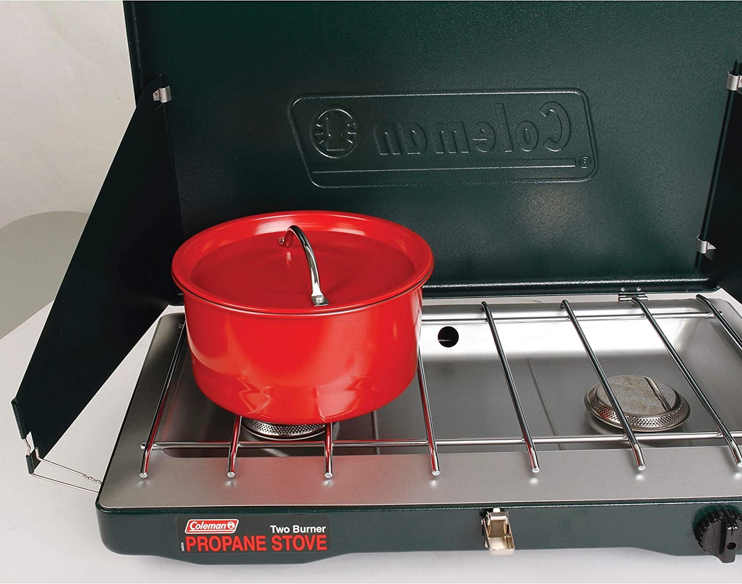 Coleman perfectflow 2 burner stove top
