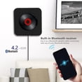 thumbnail image 5 of Reproductor De Cd Montable En La Pared Bluetooth Home Audio Boombox Usb Mp3 Reproductor De Música Regalo Para Niños Amigos Moyic EL017111-01, 5 of 5