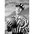 thumbnail image 2 of Portrait of American football referee holding ball, pointing up Poster Print (24 x 36), 2 of 4