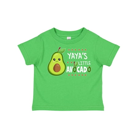 

Inktastic Yaya s Little Avocado with Cute Baby Avocado Gift Toddler Boy or Toddler Girl T-Shirt