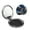 Round Shape, variant on Kdxio Navy Blue Marble Pocket Mirror, 1X/2X Travel Makeup Mirror 2-Sided Folding Small Mirror Portable Double-Sided Magnifying Cosmetic Mirror for Gift-Round Shape