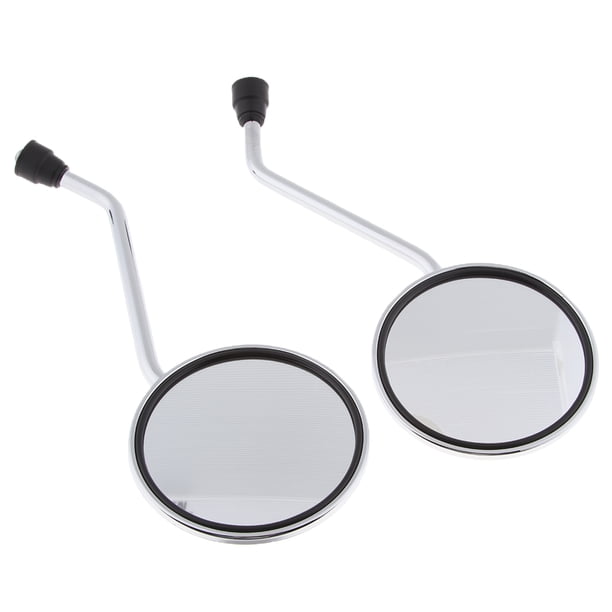 1 Espejos terales de Espejo Retrovisor de Motocicleta de Rosca Derecha de 10 Mm pa Sunnimix Espejos retrovisores de motocicleta